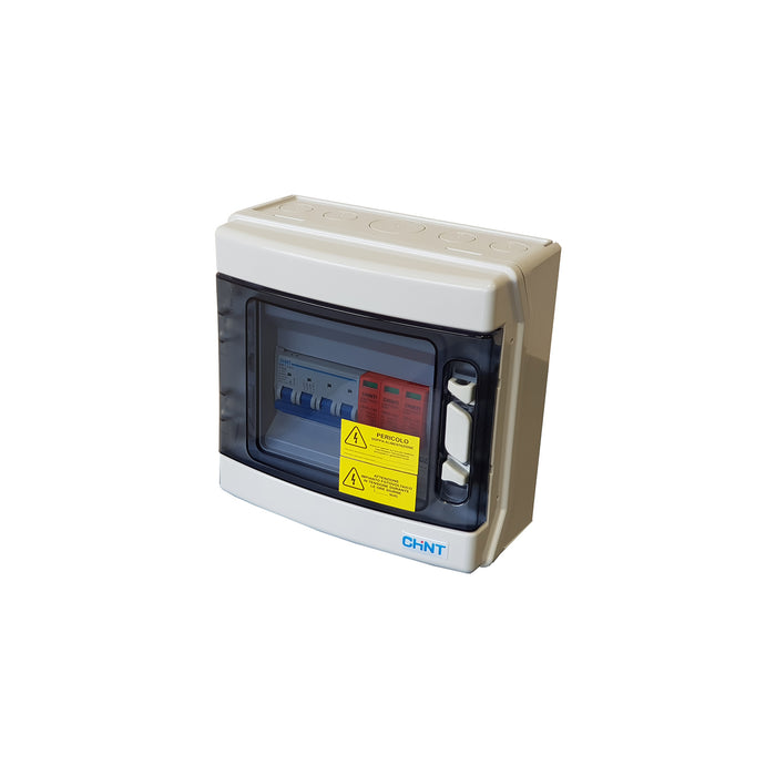 Quadro a 1/2 stringhe 1 MPPT 3/6kW 1000Vdc con magnetotermico Chint Italia®