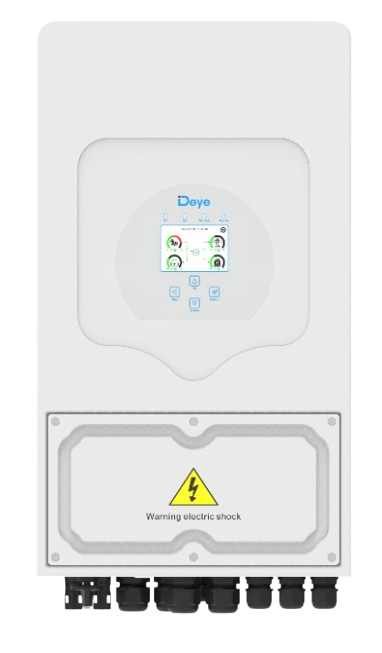 #DEYE -Inverter Ibrido Monofase da 3.6kW a 6kW On-Grid / Off-Grid Garanzia 10 Anni Display Touch LCD CEI 0-21