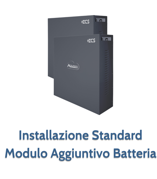 Installazione Modulo Aggiuntivo Batteria d'Accumulo Fotovoltaico