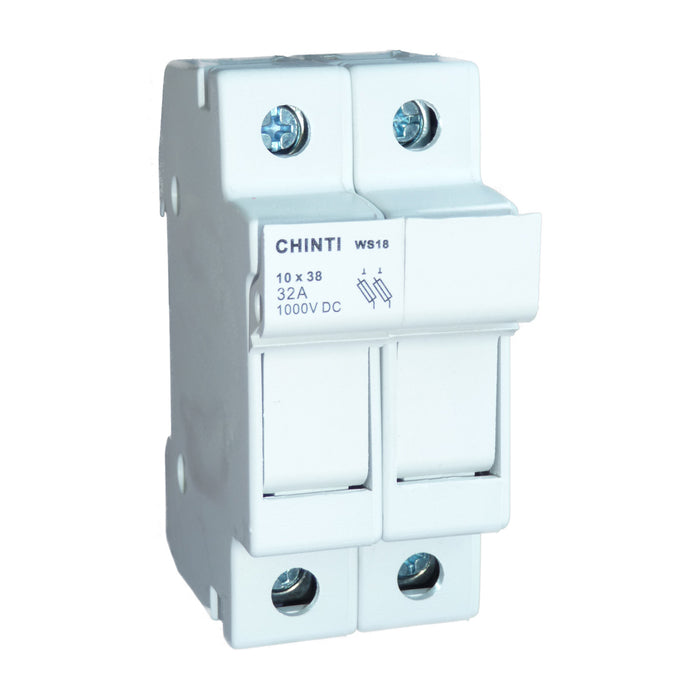 Portafusibile sezionabile 1/2P 10,3x38 32A 1000Vdc Chint Italia®