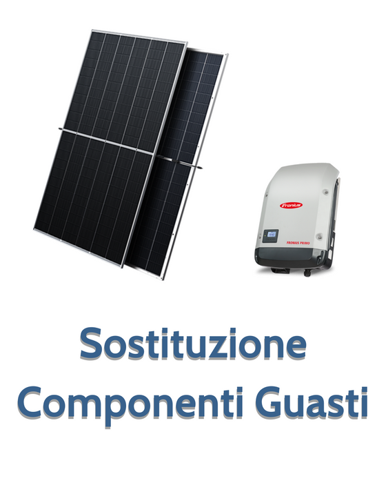 Sostituzione Componenti Impianti Fotovoltaici