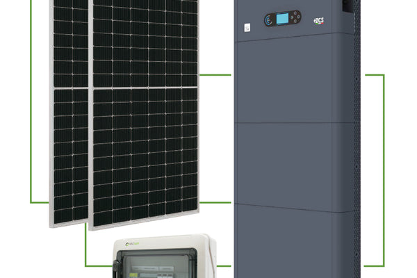Kit 6,0 kWp + Accumulo 10 kWh